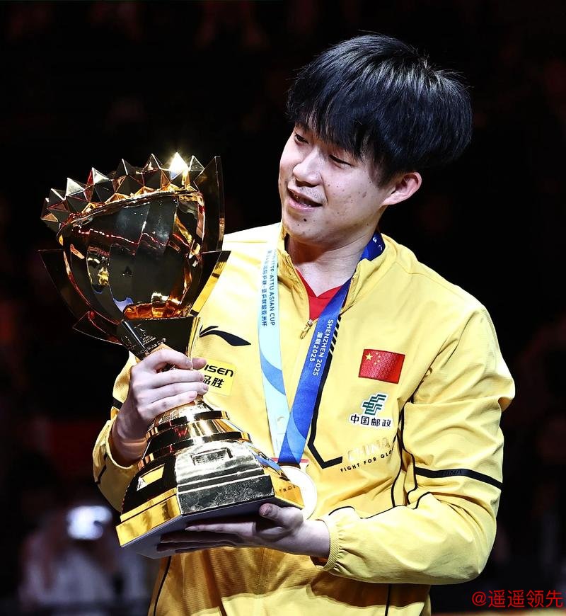 亚锦赛国乒男团3-1中国台北夺冠 王楚钦再拿2分